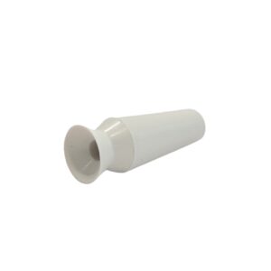 Ventosa de inserción recortada para lentes esclerales.